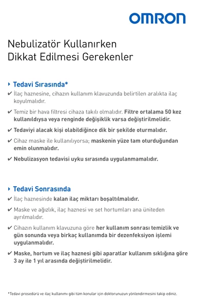 OMRON Microaır U100 Elde Taşınabilir Nebülizatör - 7