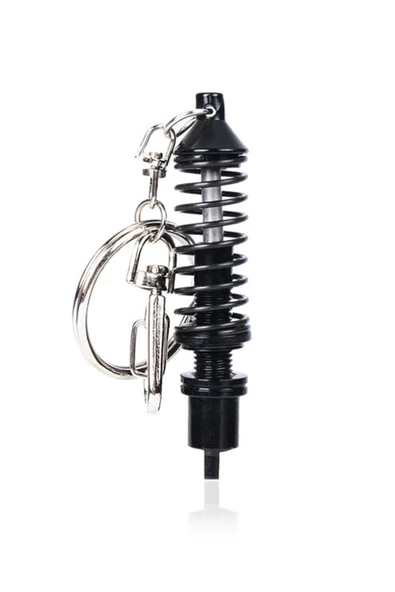 Mega Oto Market Oto Araba Anahtarlık Coilover Ayarlanabilir Siyah Metal