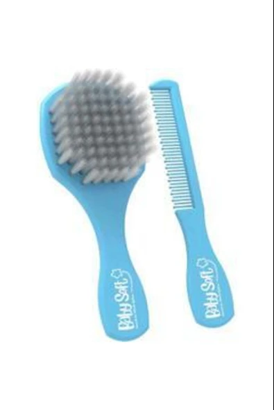 Babysoft Fırça & Tarak Seti Mavi Kız /erkek 580