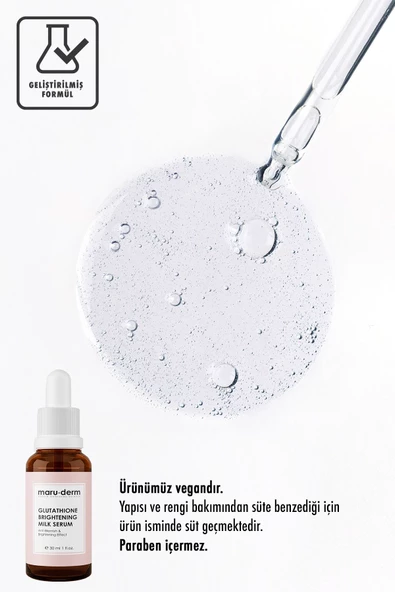 Maru.Derm Maruderm Glutatyon Beyazlatıcı & Leke Karşıtı Milk Serum 30 ml - 2