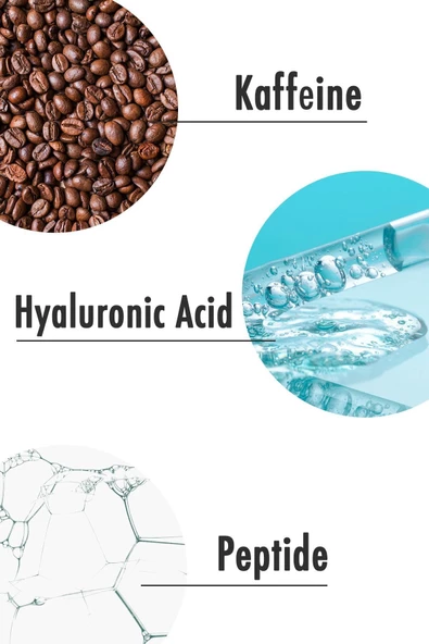 Maru.Derm Maruderm Caffeine %5 + Peptides + Hyalüronik Asit Göz Çevresi Serumu 30 ml - 2