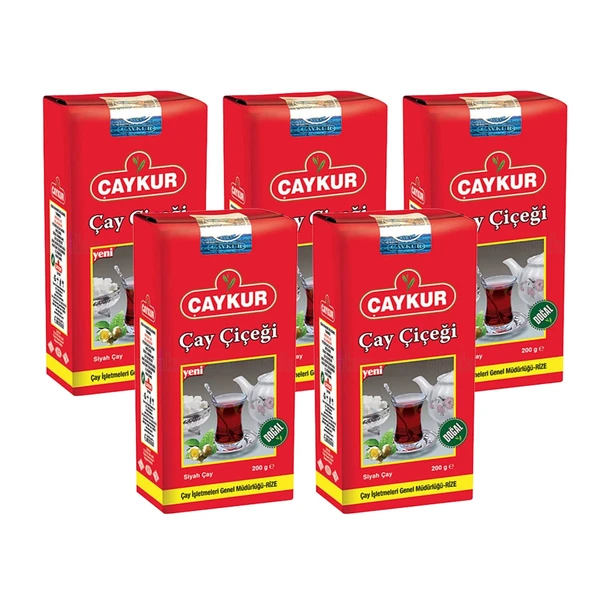 Çaykur Çay Çiçeği 200 Gr X 5 Adet - 1