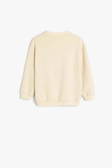 Koton Erkek Bebek Nakış Detaylı Uzun Kollu Bisiklet Yaka Pamuklu Sweatshirt - 2