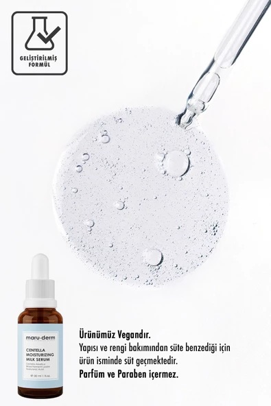 Maru.Derm Maruderm Centella Asiatica Yatıştırıcı Nemlendirici Milk Serum 30 Ml - 2