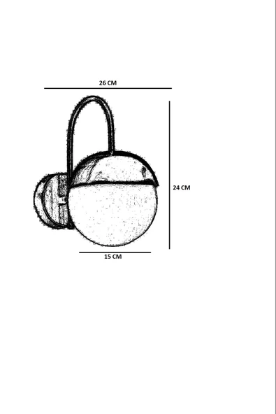 Lumexx KÜRE APLİK SİYAH FÜME CAMLI - 4