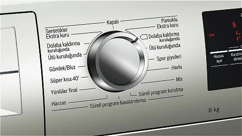 Bosch WTR85V0STR 8 kg Çamaşır Kurutma Makinesi - 3