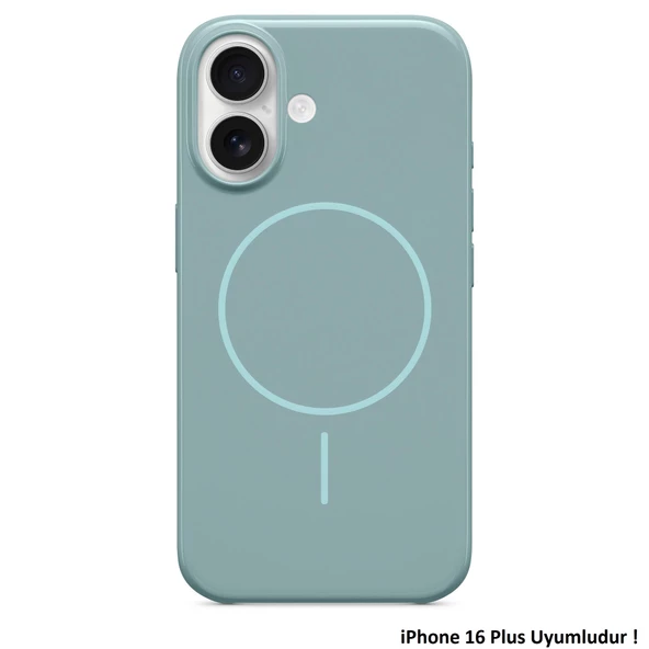 İphone 16 Plus Uyumlu Premium Özel Seri Magsafe Think Kılıf - Resim 4