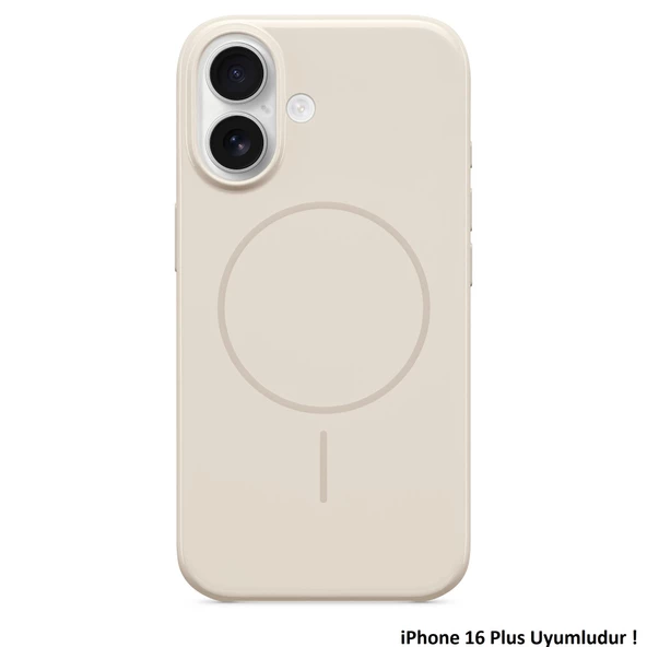 İphone 16 Plus Uyumlu Premium Özel Seri Magsafe Think Kılıf - Resim 7