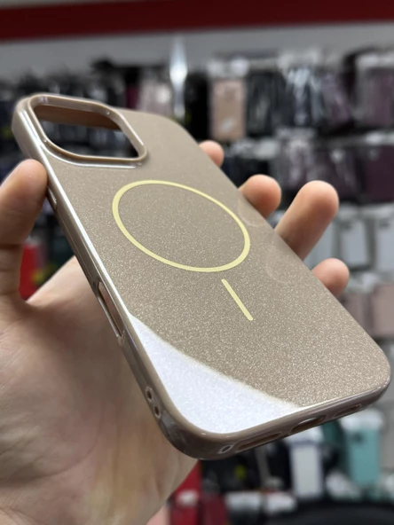 İphone 16 Pro Uyumlu Premium Özel Seri Magsafe Think Kılıf - Resim 2