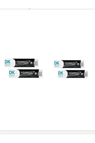 Dk Dent Aktif Karbon Ve Kil Beyazlatıcı Diş Macunu 75 Ml X4 Adet