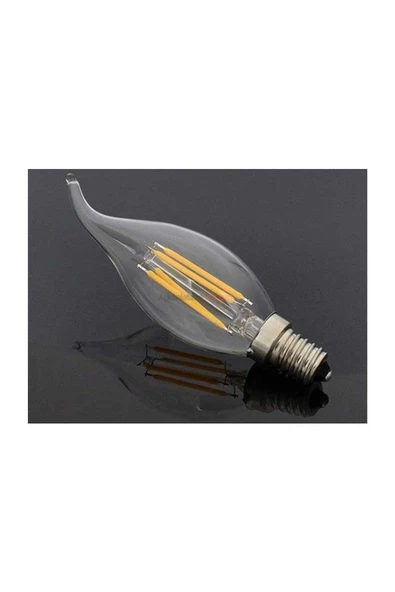 Cata 4W LED Filament Kıvrık Buji Ampul Günışığı E14 CT-4062G - 2