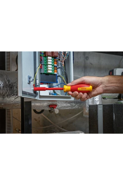Bosch Profesyonel İzoleli 1000 Volt 6 Parça Lokma Tornavida Takımı (1600A02NF3) - 4