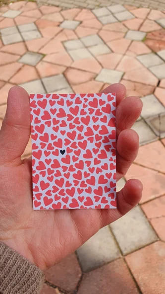 Sevgililer günü kartları- 14 şubat hediye kartı -6 ADET- - Resim 5