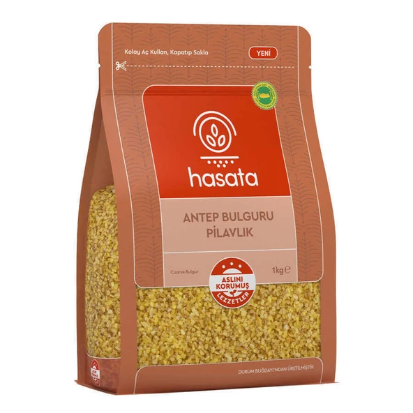Hasata Antep Bulguru Pilavlık 1 kg x 5 Adet - 2