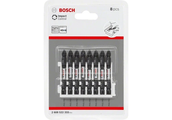 Bosch Impact Çift Taraflı Ph2-Pz2 65 Mm (8 Adet) - 2