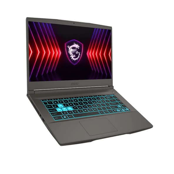 MSI THIN 15 i7-12650H 16GB 512GB SSD 4 GB RTX3050 Freedos 15.6" FHD 144Hz Gaming Laptop B12UC-1479XTR - 2