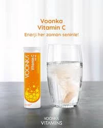 voonka vitamin c glutathione complex PTTAVM: Voonka Vitamin C 1000 mg Glutathione Complex 15 Efervesan Tablet
