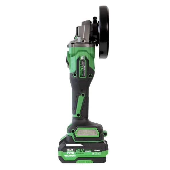 HAIS PRO JM-125A Çift Akülü 6 Kademeli Taşlama Makinesi 125 mm 1000 Watt 21V DC 4.0AH - 2