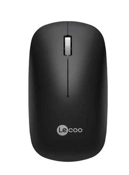 Lenovo Lecoo WS214 Nano Alıcılı Kablosuz 12000dpi siyah 3 tuş Mouse