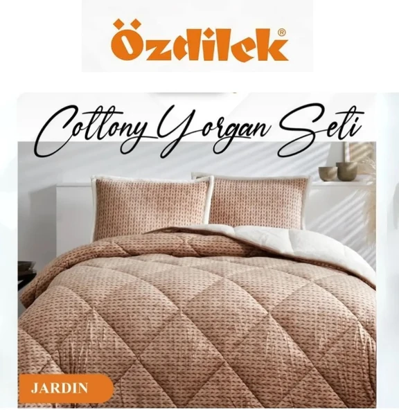 Özdilek Cottony Yorgan Seti Tek Kişilik (160x240)-Jardin - 2