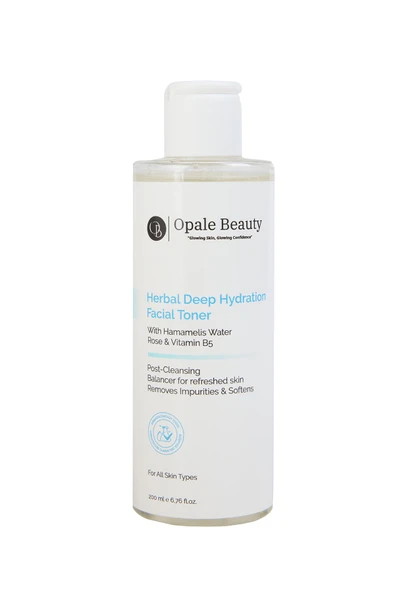Opale Beauty Herbal Deep Hydration Facial Toner 200ml - Canlandırıcı Ve Gözenek Sıklaştırıcı Tonik - 2