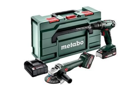 Metabo Comboset 2.6.6 18V,220-240V BS 18+W18 7-125