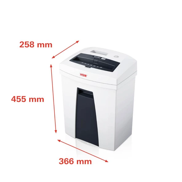 HSM SECURIO C16 Evrak İmha Makinesi / Kağıt Kırpma Makinesi - Çapraz kesim 4x25mm- 25lt - 2