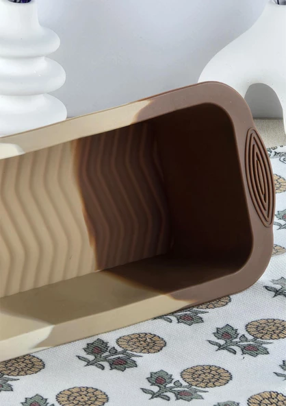 Silikon Kek Kalıbı - Baton Kek, Kurabiye Kalıbı - Isıya Dayanıklı, 1 Litre - 5