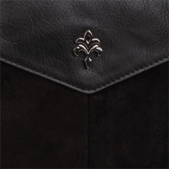 Jacquline Siyah Kaikias Kadın Çapraz Çanta - Resim 4