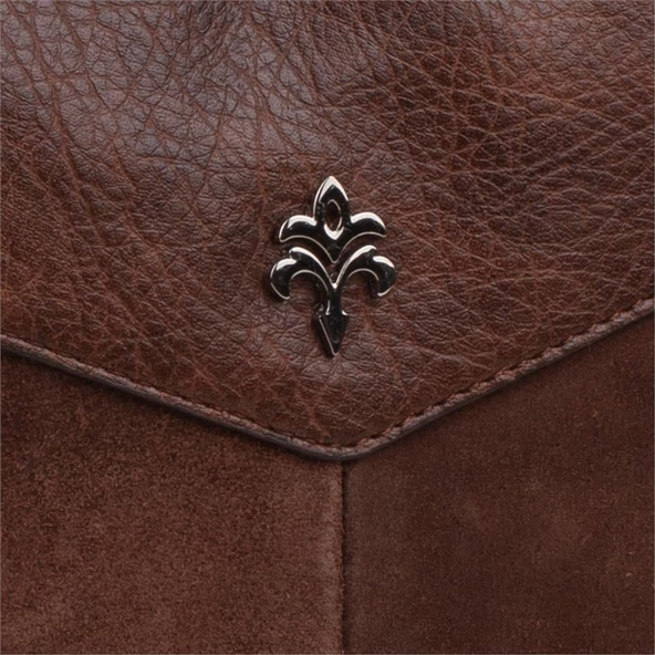 Jacquline Kahverengi Kaikias Kadın Çapraz Çanta - Resim 4