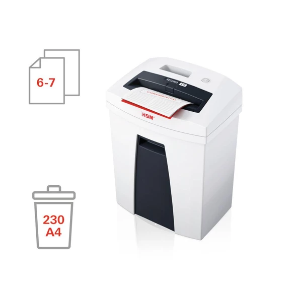 HSM SECURIO C16 Evrak İmha Makinesi / Kağıt Kırpma Makinesi - Çapraz kesim 4x25mm- 25lt - 3