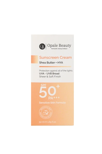 Opale Beauty SunScreen Cream 50ml SPF 50+ PA++++ UVA ve UVB Tam Koruma - Shea Butter+HYA