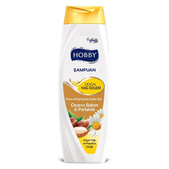 Hobby Şampuan Argan ve Papatya Yağı 600ml