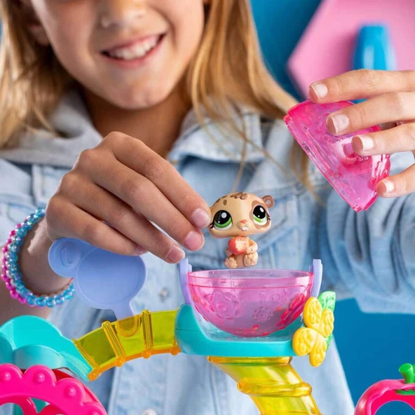 Sunman Littlest Pet Shop Minişler Eğlence Fabrikası Oyun Seti S1 00519 - 4