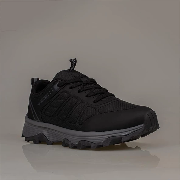 Trend Adımlar Siyah 4 Mevsim Erkek Trekking Ayakkabı - Resim 3
