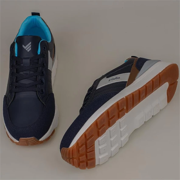 Trend Adımlar Lacivert Mevsimlik Erkek Spor Ayakkabı - Resim 6