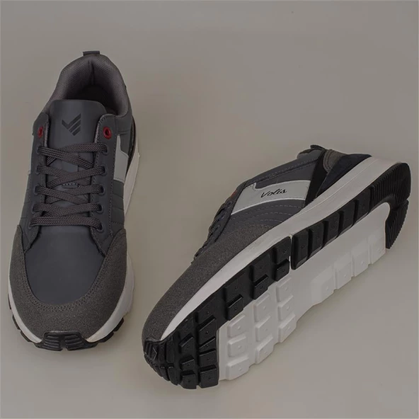 Trend Adımlar Füme Mevsimlik Erkek Spor Ayakkabı - Resim 6