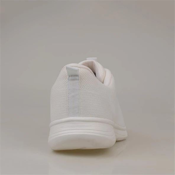 Trend Adımlar Beyaz Erkek Tekstil Dokuma Spor Ayakkabı - Resim 4