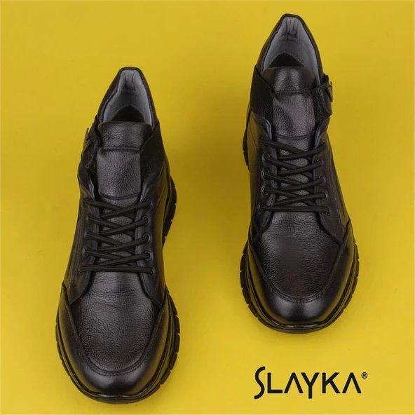 Slayka Lacivert İdole Erkek Casual Bot - Resim 6