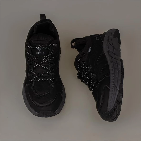 Trend Adımlar Siyah Erkek Ultra Hafif Trekking Ayakkabı - 6