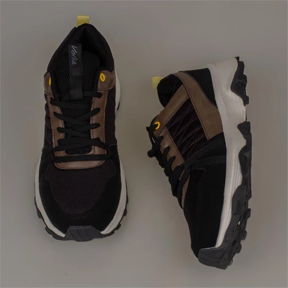 Trend Adımlar Kahverengi Erkek Trekking 4 Mevsim Ayakkabı - Resim 4