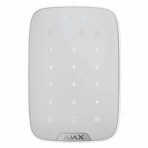 AJAX Keypad, Kablosuz, Tus Takimi, BEYAZ