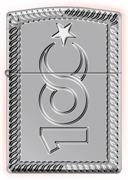 Zippo 167-118266 100th Anniversary Design Çakmak