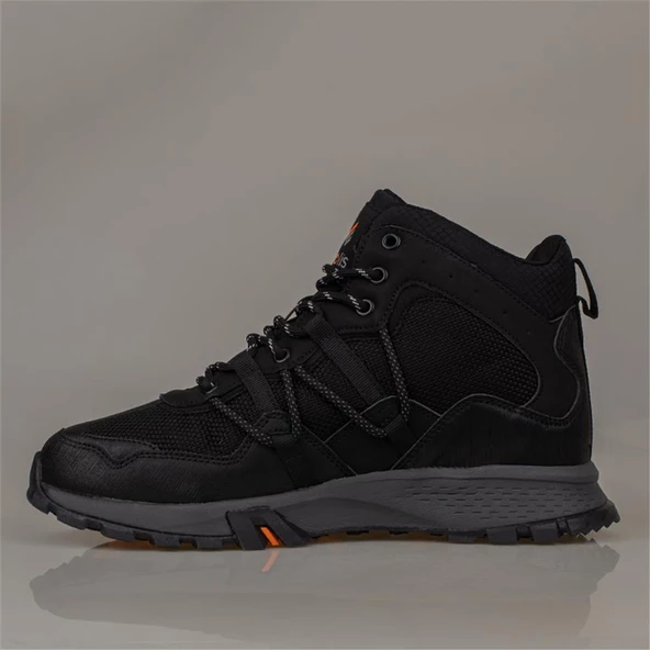 Trend Adımlar Siyah Ultra Hafif Erkek Trekking Bot - 4