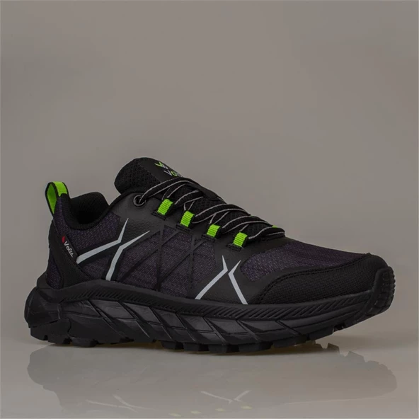 Trend Adımlar Siyah Ultra Hafif Erkek Trekking Ayakkabı - Resim 3