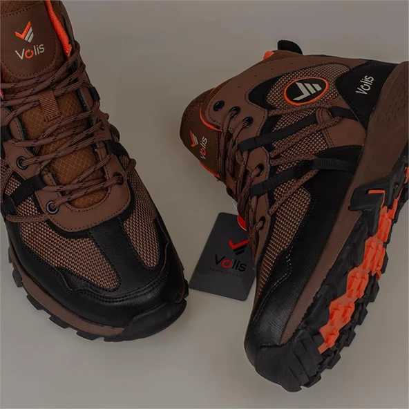 Trend Adımlar Kahverengi Ultra Hafif Erkek Trekking Bot - 5
