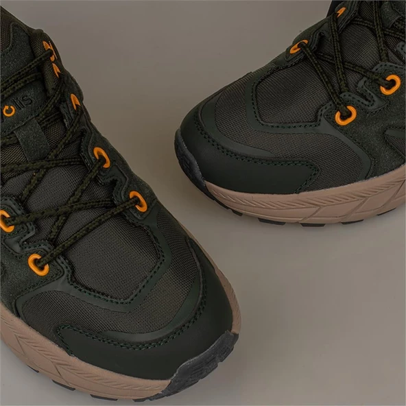 Trend Adımlar Haki Erkek Ultra Hafif Trekking Ayakkabı - Resim 7