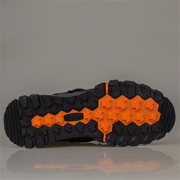 Trend Adımlar Siyah Ultra Hafif Erkek Trekking Bot - 5