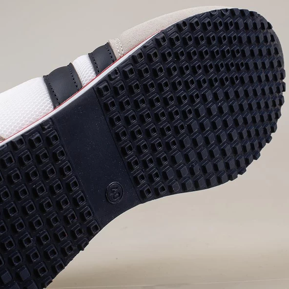 Trend Adımlar Beyaz Erkek Anorak Kaydırmaz Taban Sneaker - Resim 6