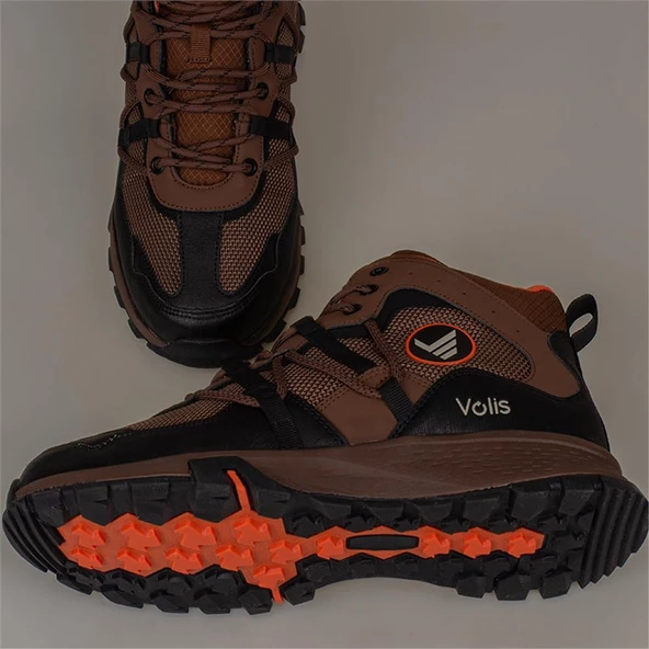 Trend Adımlar Kahverengi Ultra Hafif Erkek Trekking Bot - 6